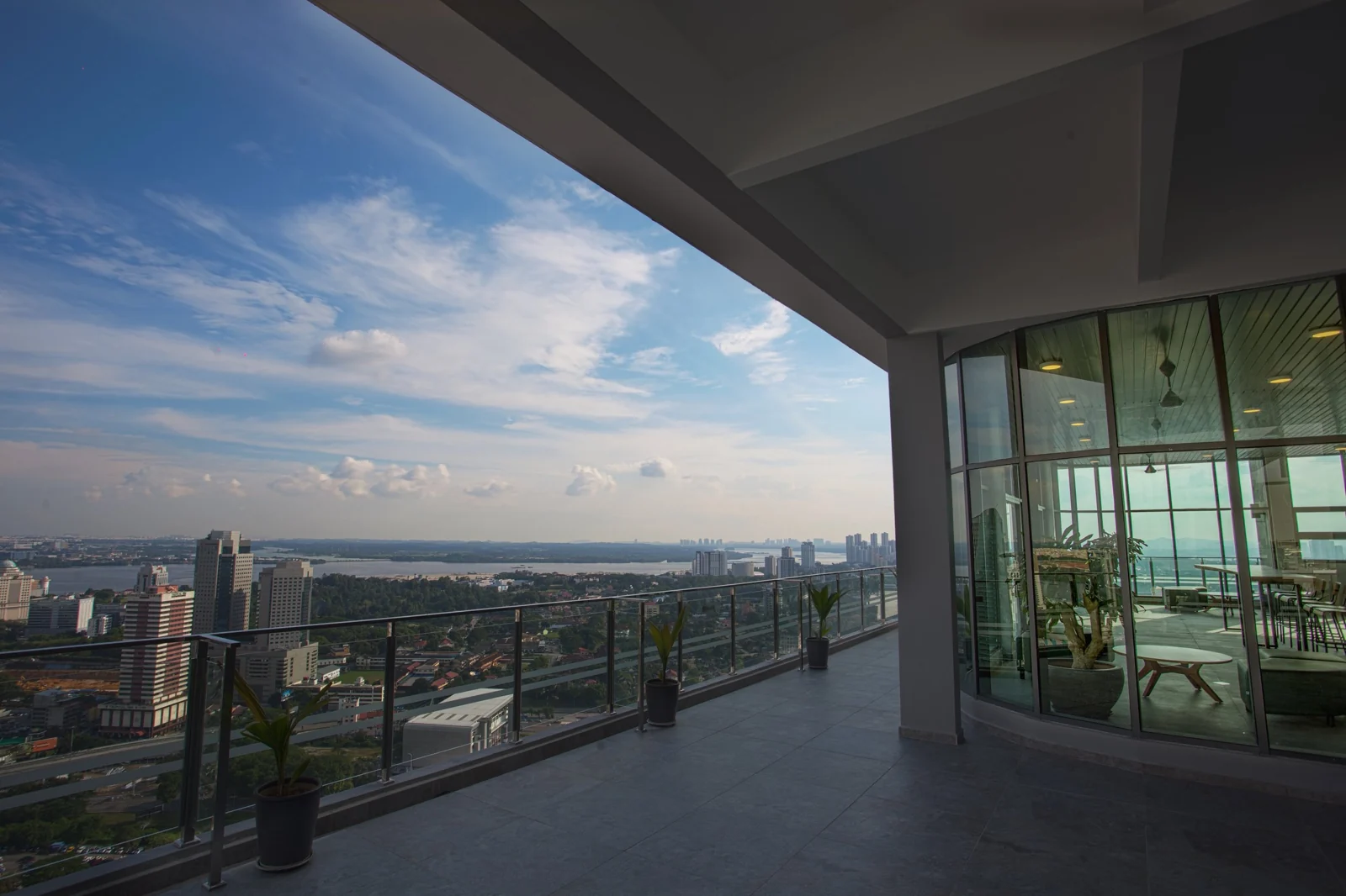 Sky lounge at SKS Pavillion Residences